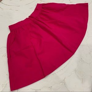 New without tags Kate Spade hot pink “skirt the rules” skirt